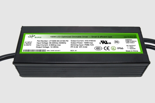 150W 小型高效 PWM調光型 LY150W-PD系列