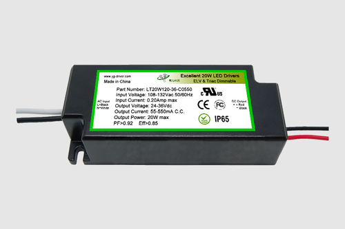 20W LED電源 可控硅調光型 LT20W系列